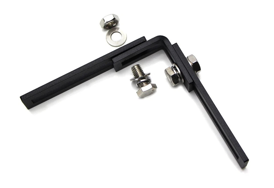 Universal Fit Lower Bumper Area Behind Grille Mount Brackets For LED Light Bars - Image 2 of 4