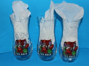 Vintage Red Lobster TAILBACK Football Pilsner Beer ...
