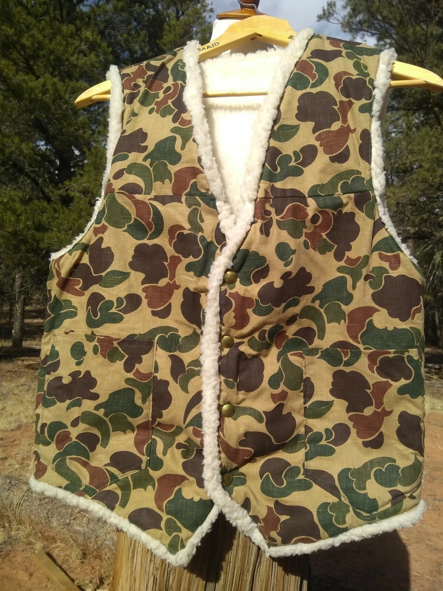 Old school cheap camo vest