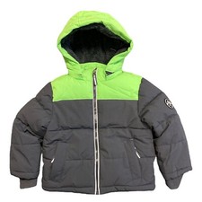 Member's Mark Boy's Wind Resistant Hooded Full Zip Puffer Jacket