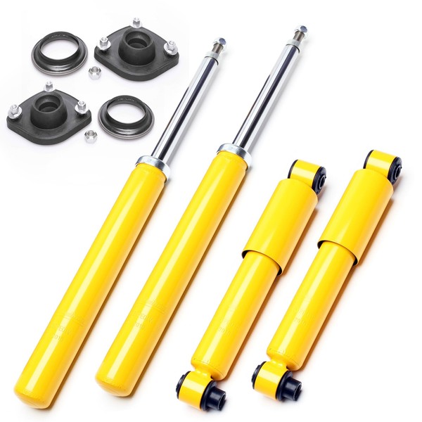4X TA Sport-StoßDÄMpfer GAS Vorne Hinten + Domlager VA - Citroen Ax, Saxo, 106-image