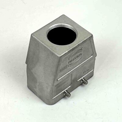 Harting Han 10 EMV B-gg-M32 (HT) Gehäuse, Tüllengehäuse silber 19628100427, OVP