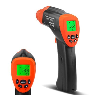 BTMETER Digital Laser Infrared Thermometer 16:1 Non-Contact IR Temperature Gun Pyrometer