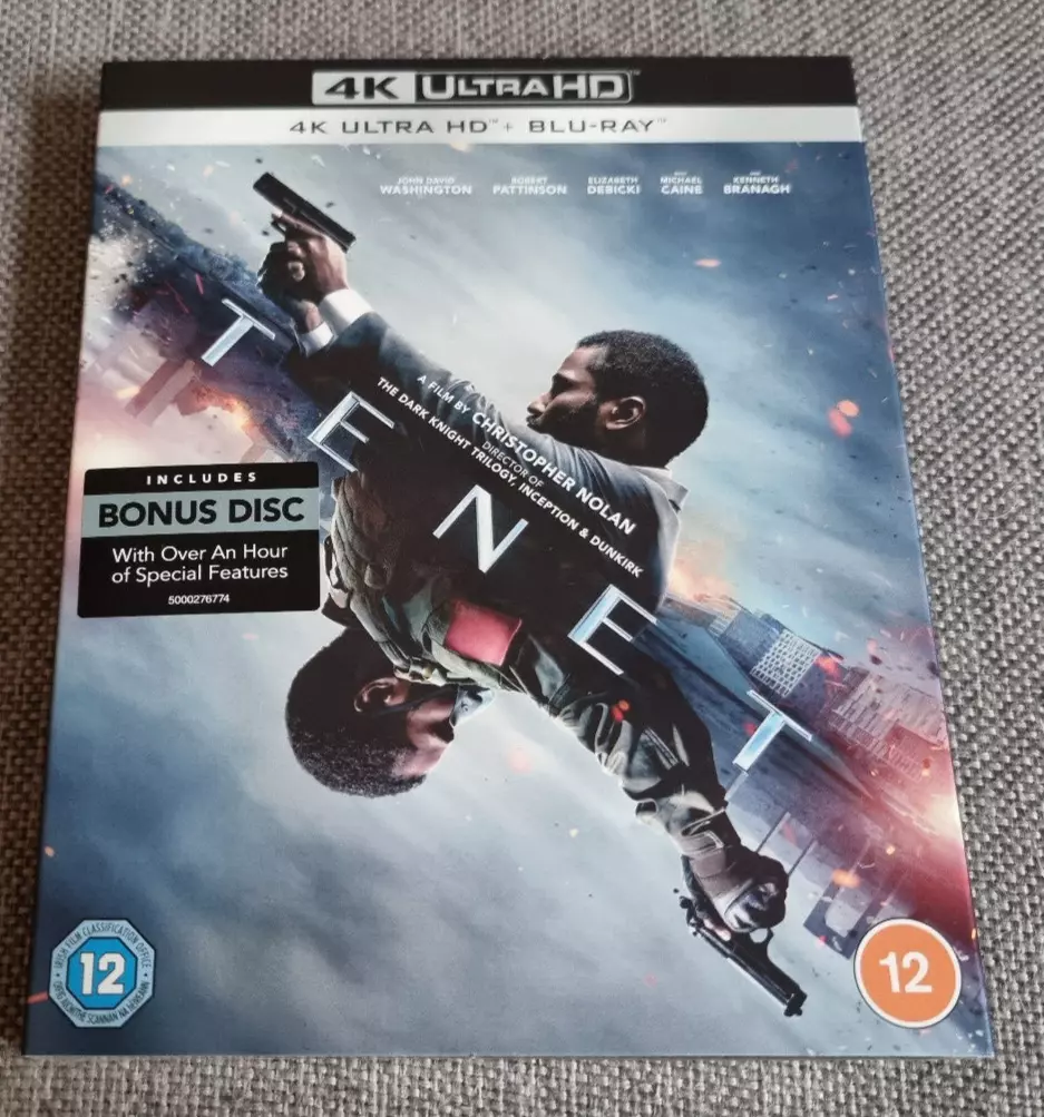 4K Ultra HD Blu Ray Tenet New Sealed with Sleeve eBay
