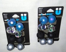 Women's Vintage Rare Collectible Scunci Sports 2 Pack Hair Ponytail 8 Pc