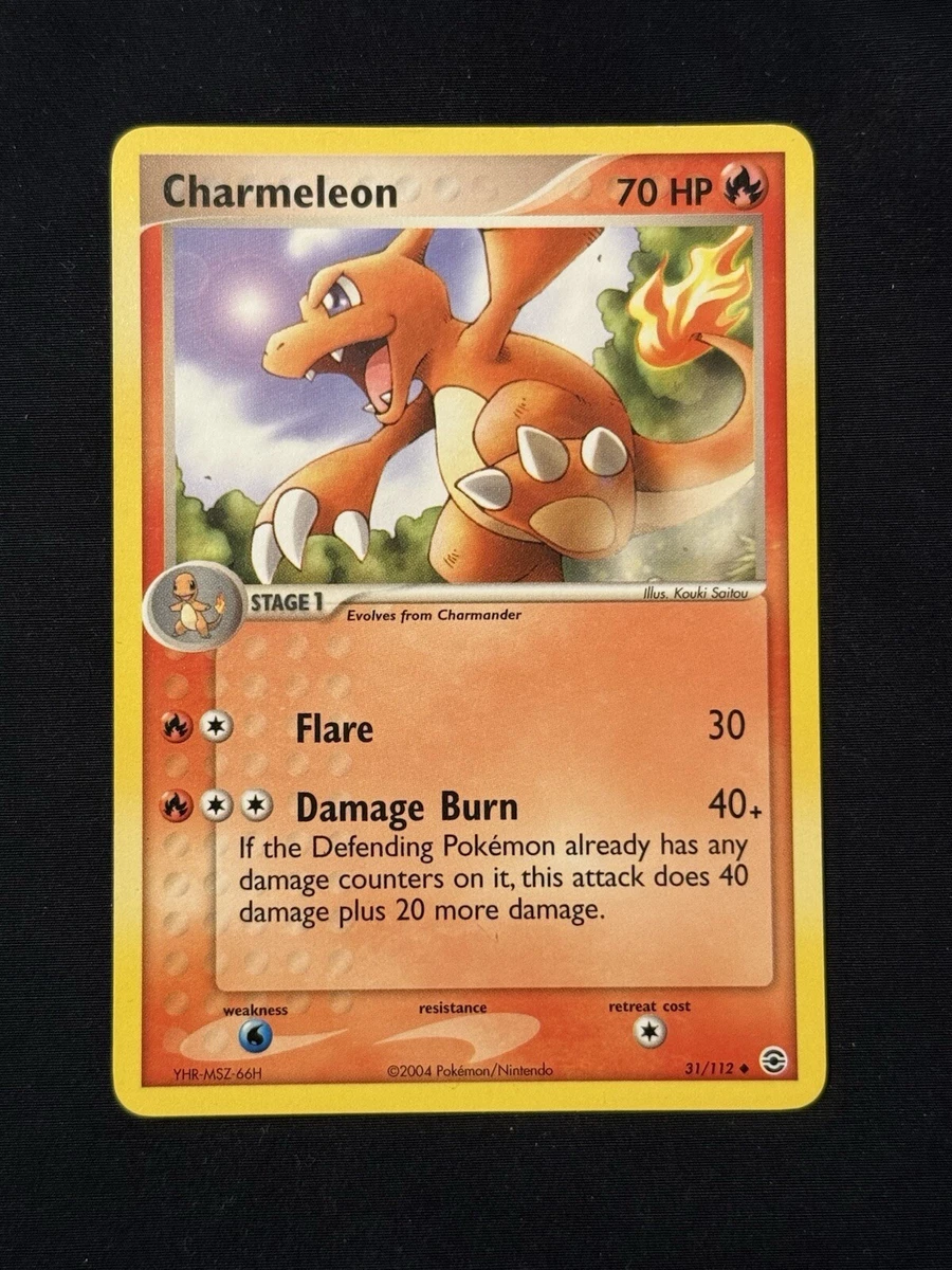 Charmeleon Pokémon TCG EX FireRed & LeafGreen Individual Trading