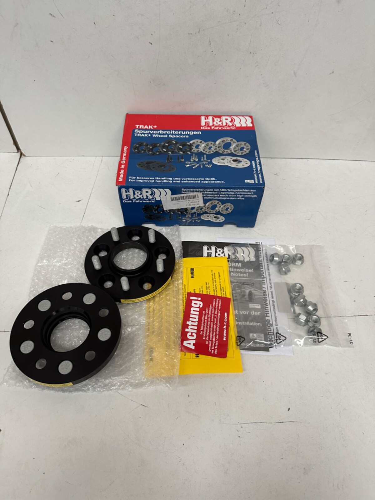 H&R 2x15mm wheel spacers for Mitsubishi Lancer B3065673 TUV Certified Free Del