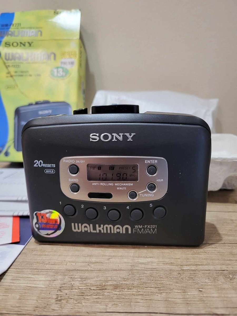 sony walkman wm-fx221 new new | eBay