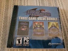 Age of Wonders - 3 Game Bundle - PC CD-Rom - NEW, Sealed