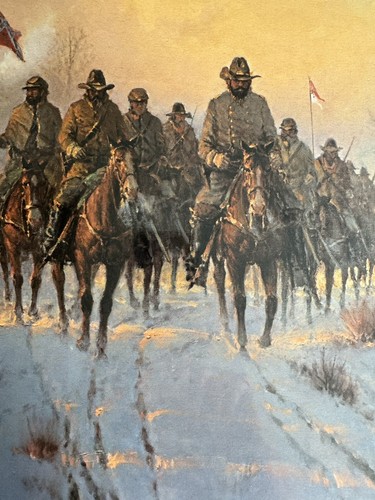 G. Harvey Jackson's Winter Campaign Artist's Proof ~ 1292/2500, Civil War Print - Picture 5 of 7