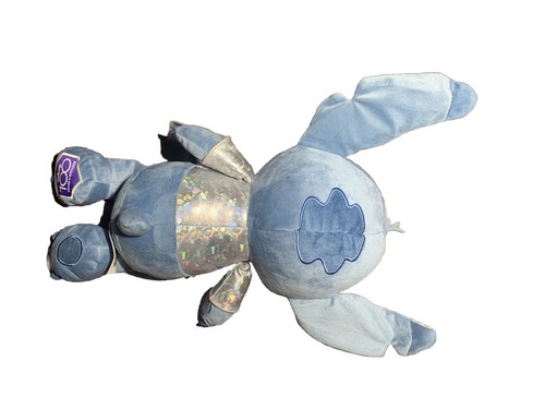 Disney 100 Winking Stitch Plush Sparkling Vest And Purple Bow Tie 17 Inch - Picture 5 of 6