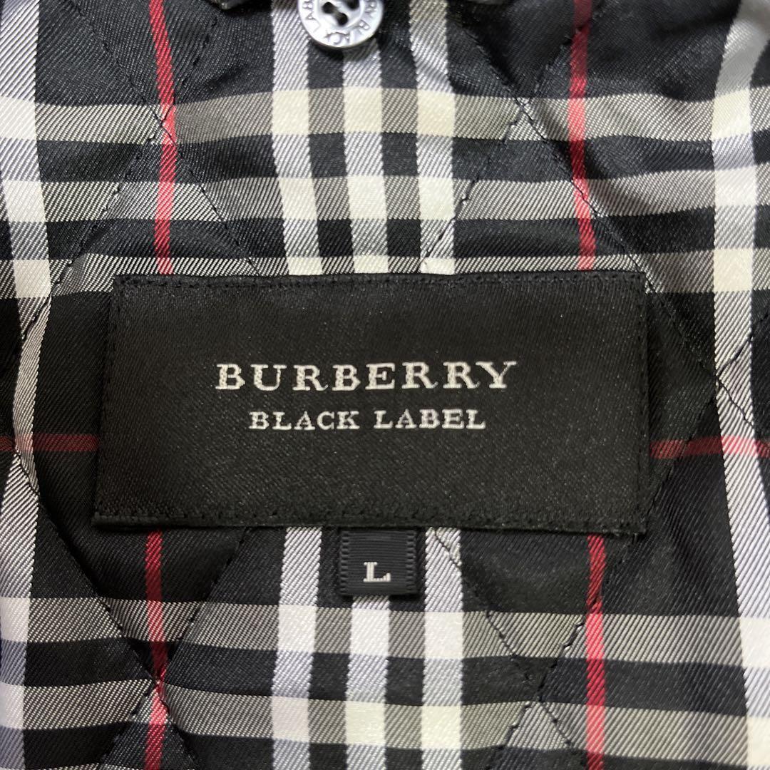 Burberry Black Label Corduroy Quilted Coat Black Size 52/L Burberry Black Label Corduroy Quilted Coat Black Size 52/L