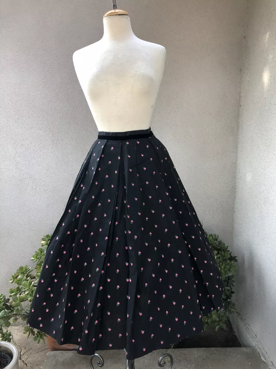 Plus size black taffeta cheap skirt