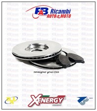 KIT DISCHI FRENO E PASTICCHE ANTERIORI GRANDE PUNTO 199 EVO OPEL CORSA D E - 257