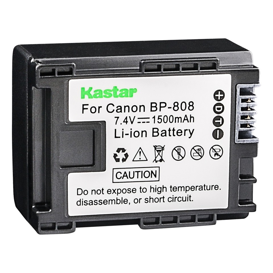 PATONA Caricabatterie Doppio Per Canon BP-807, BP-808, BP-809, BP-819, BP-820, BP-827, BP-828