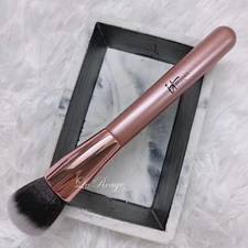 IT Cosmetics Rose Gold limited edition 101 foundation kabuki brush *New 