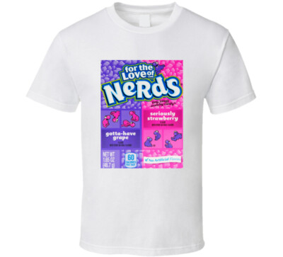 Nerds Tangy Fruit Flavored Popular Candy T Shirt