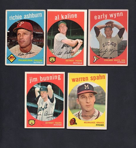 1963 Topps Baseball Cards - Single Cards (#1-576) - Choose Your Player To Complete Your Set