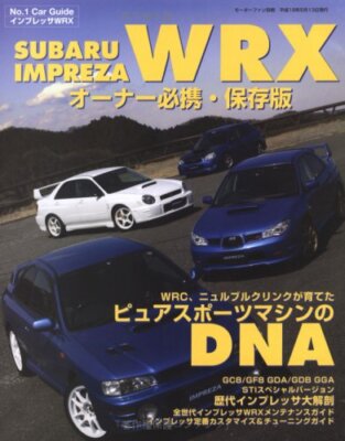 SUBARU IMPREZA WRX - All generations of Impreza WRX, standard