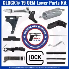 Glock 19 OEM Lower Parts Kit Gen 3 G19 LPK 9mm Genuine Factory Armorer Assembled