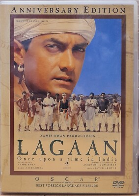Lagaan - Aamir Khan - Bollywood Movie DVD Anniversary Edition (PAL All Region)