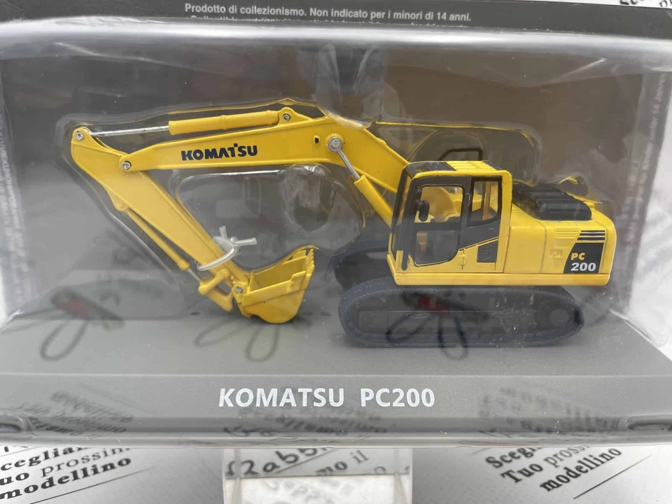 DIE CAST MOVIMENTO TERRA 1/72 " KOMATSU PC200 " - Immagine 2 di 2