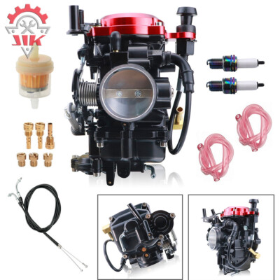 Carburetor Carb & 51'' Throttle Cable For CV40 Harley Softail Dyna FXR Low Rider