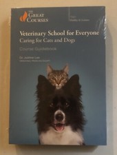 THE GREAT COURSES Veterinary School For Everyone DVD Guidebook Justin Lee New