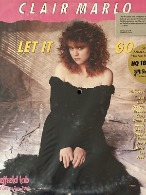 CLAIR MARLO - LET IT GO 1989 US 180Gm HQ SUPER ANALOG PRESS