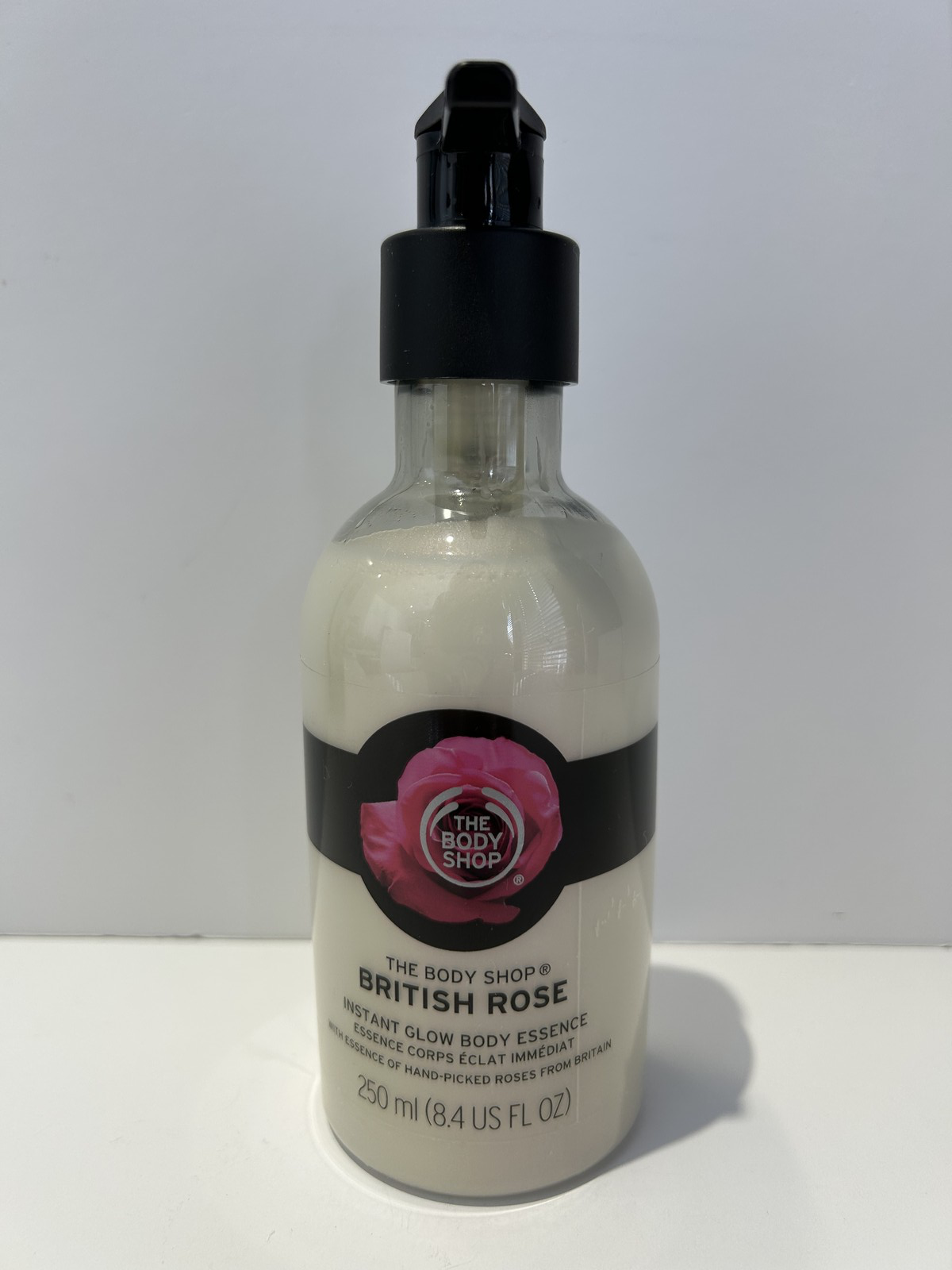 The Body Shop British Rose Instant Glow Body Essence 250ml