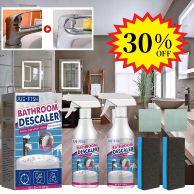 Stubborn Stains Cleaner - Bathroom Descaler, Bathroom Foam Cleaner Spray Best
