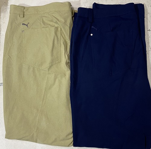 2 PUMA Golf Pants Mens Size 40x32 Chino 