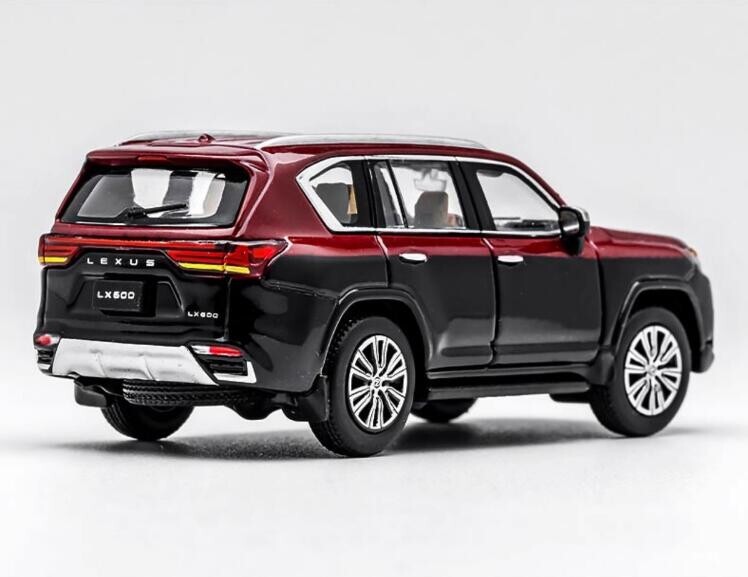 1/64 トヨタ TOYOTA レクサス LEXUS LX ランドクルーザー 1:64 GCD Lexus LX600 Street Car Version Diecast Model Black
