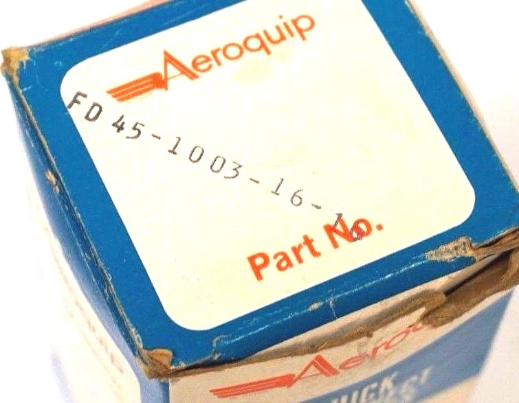 NEW AEROQUIP FD-45-1003-16-16 QUICK DISCONNECT COUPLING FD4510031616 - Image 2 of 2
