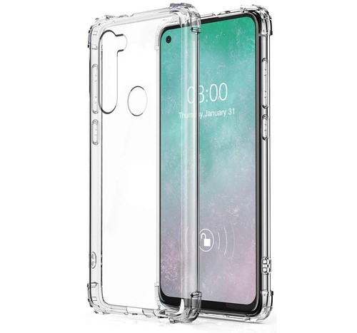 Coque Silicone Renforcée Transparente Pour Motorola Moto G8 Power - Protection Anti-chocs