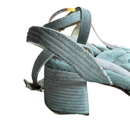 Seychelles Something Prestado Tacón Grueso Plisado Arco Zapatos de Boda - Imagen 7 de 11
