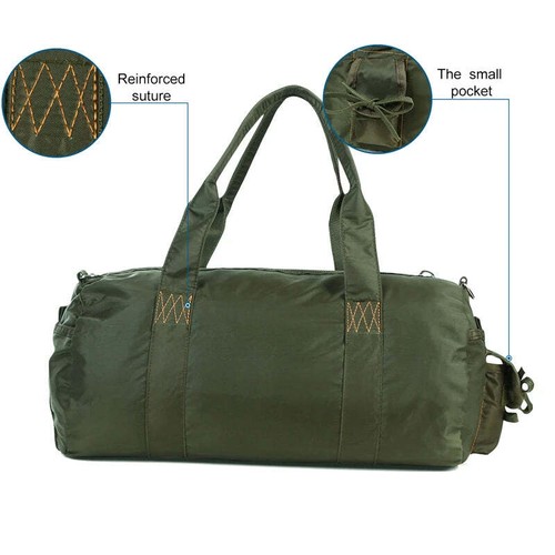 LQARMY Tactical Parachute Sport Duffle Bag 1000D Nylon Outdoor Travel Belt Bag C - Picture 2 of 25