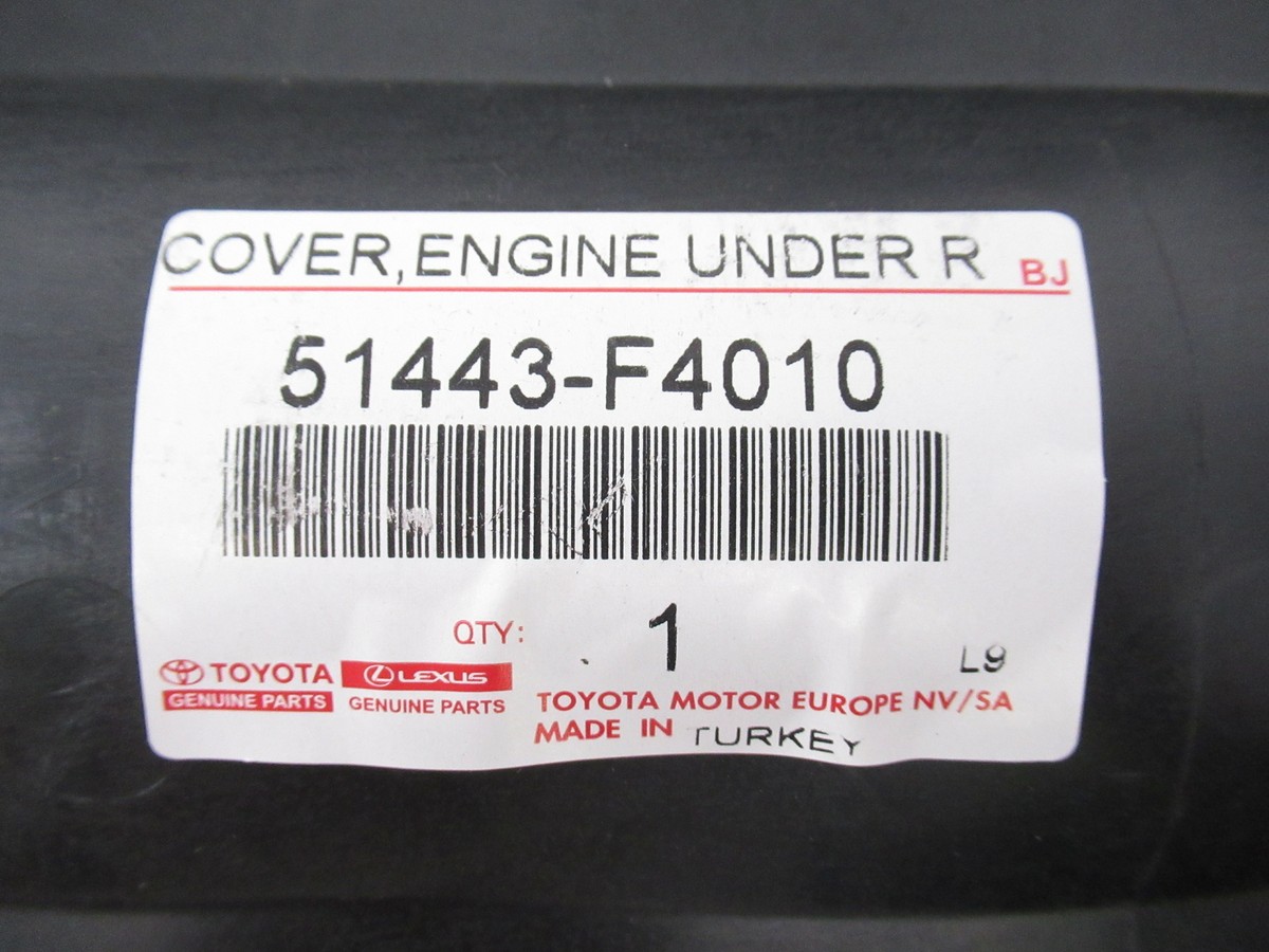 Genuine OEM Toyota 51443-F4010 Right Side Shield 2018-2020 C-HR | eBay
