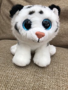 white tiger beanie baby