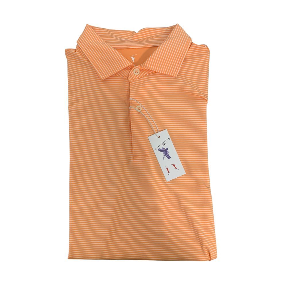 Поло в полоску с зонтом Fairway - Green Usa - M31502 - OJ - LRG