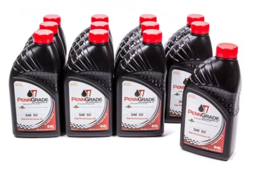 BRAD PENN® 50 wt Hi-Performance Oil 12Qts Case "NEW" PennGrade Bottle @SpeedTech - Bild 2 von 3