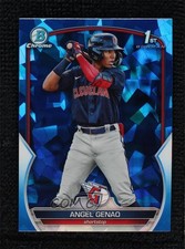 2023 Bowman Sapphire Edition Chrome Prospects Angel Genao #BCP-140 1ha9