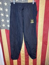 Medium Regular APFU Pants Army Black Gold PT Physical Fitness Pants Unisex B054