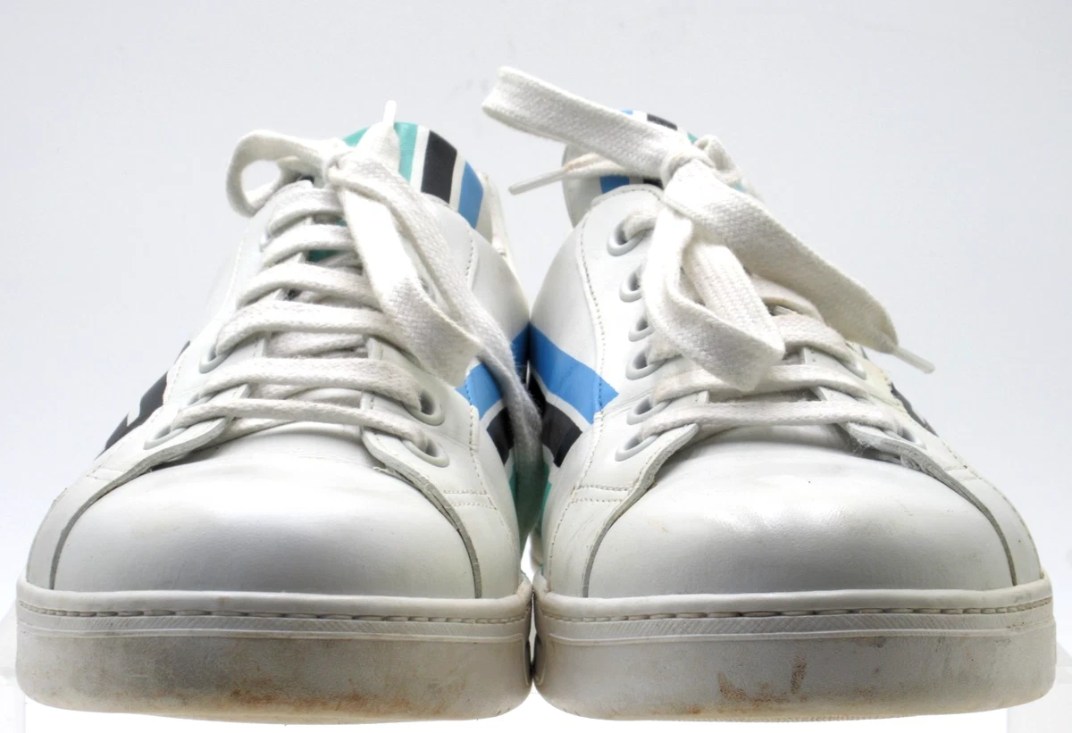 PRADA Leather Upper White Casual Shoes for Men for sale | eBay