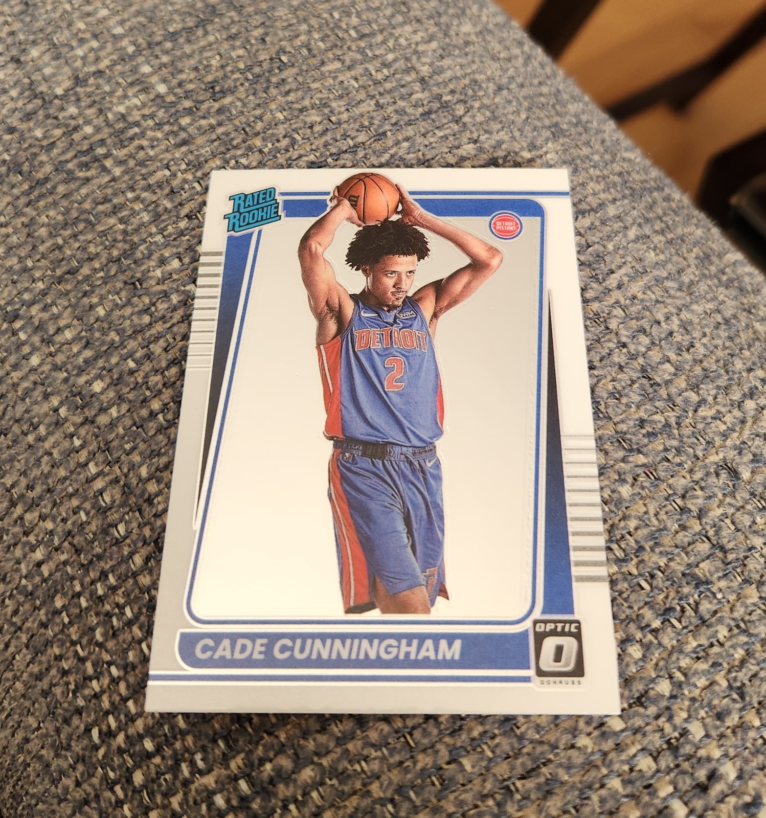 2021-22 Donruss Optic Basketball Cade Cunningham RC #161 Detroit Pistons