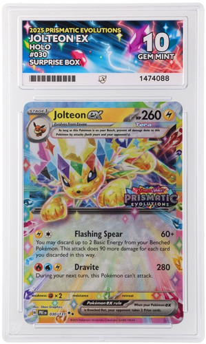 Jolteon ex graded ACE 10 for sale on eBay