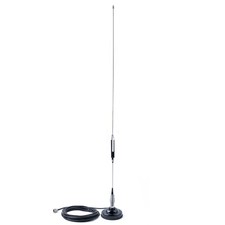 Effortless Setup 28" CB Antenna Kit - Universal Coverage  Strong Magnetic Mount