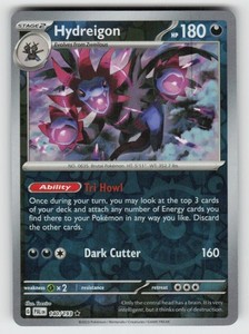 Hydreigon 140/193 Paldea Evolved Reverse Holo Rare
