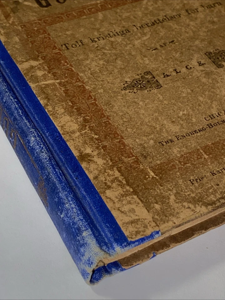 1893 GULDPERLER Norwegian American Children's Christian Stories Chicago RARE - Image 3 of 4