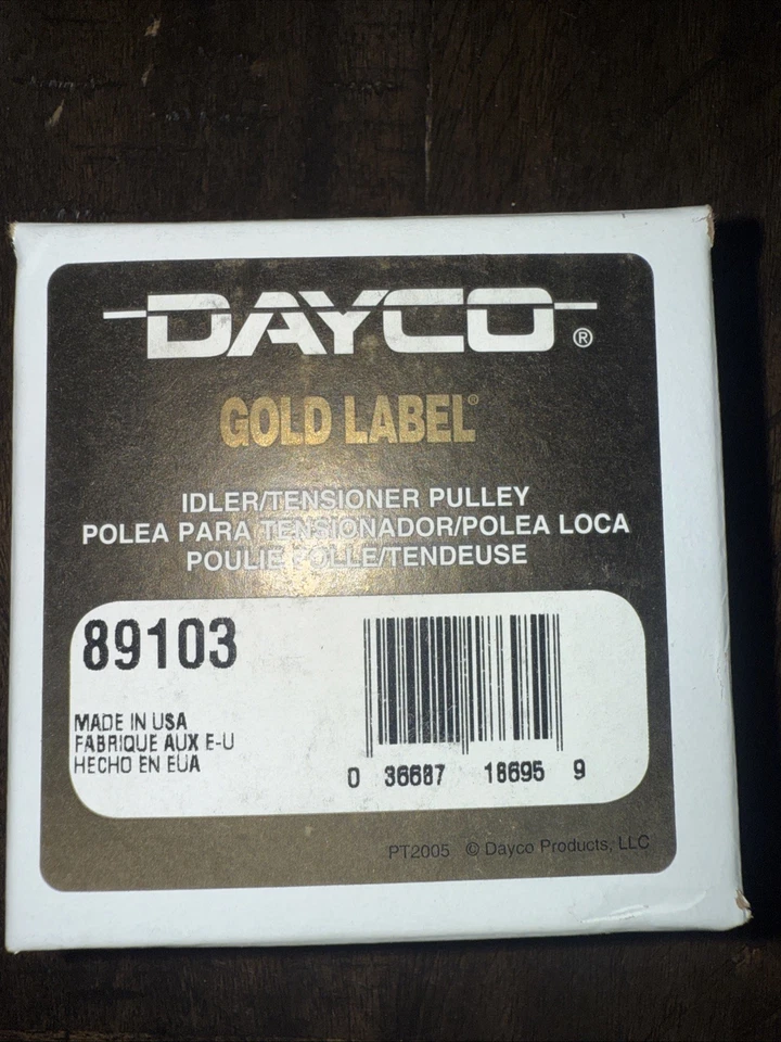 Dayco 89103 Idler/Tensioner Pulley  - Image 2 of 4